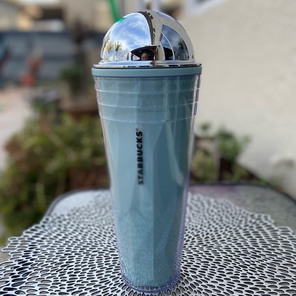 Starbucks Chiseled Prism Tumbler w/ dome
